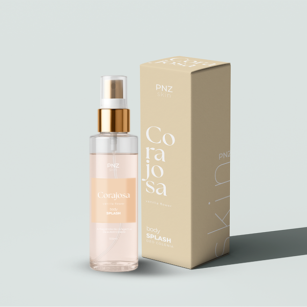 Combo Corajosa - Body Splash Corajosa - Vaniila Flower + Meutom Glow Corajosa - Gloss Labial