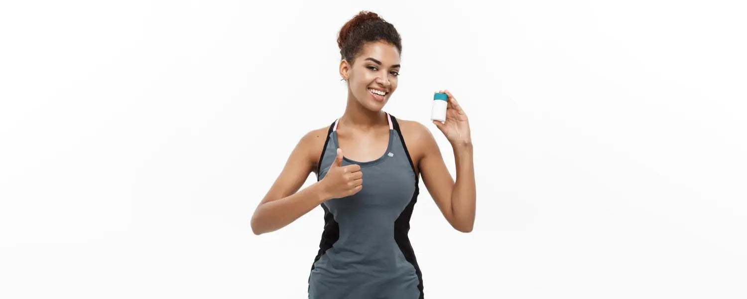 Uma mulher faz reposição hormonal