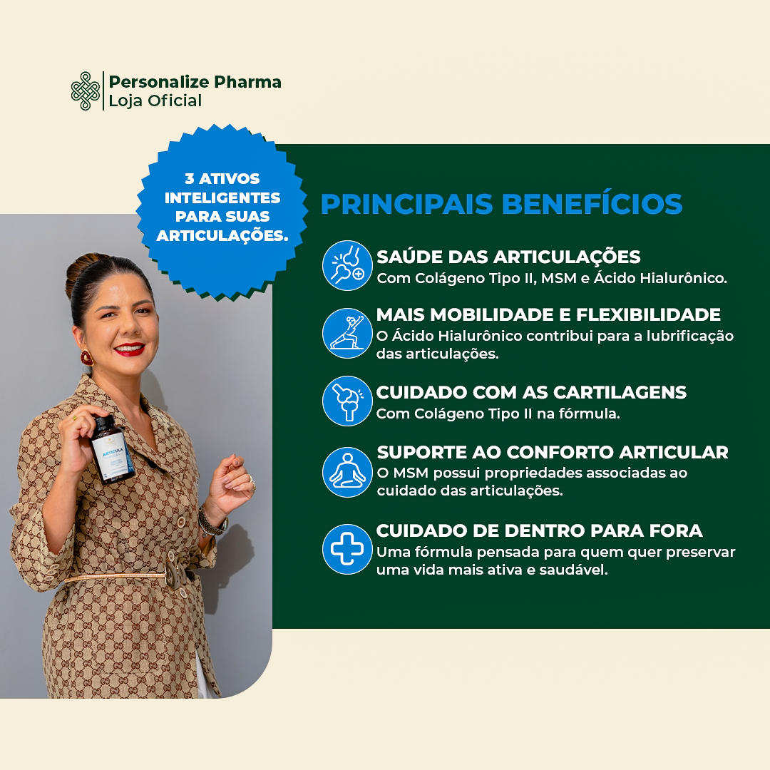 Articula Mobi - Vida mais ativa, saudável e cheia de flexibilidade - Rende 30 dias