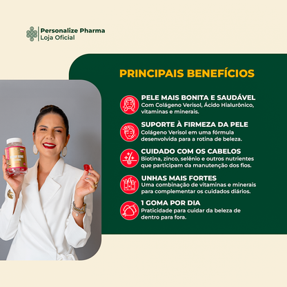 Combo Queda de Cabelo - Vitamina B12 + Gummy Bomb Hyaluronic