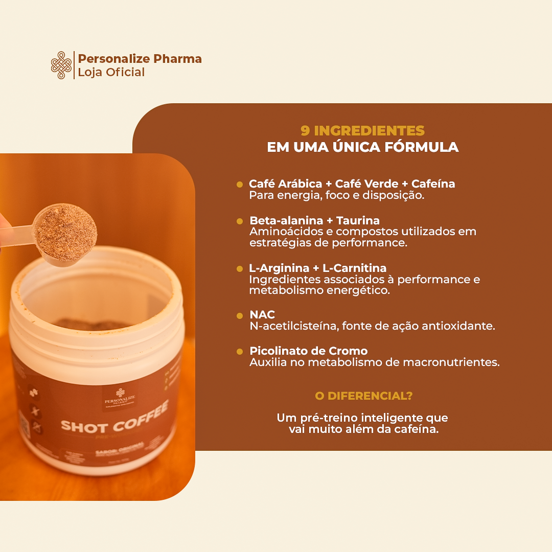 Shot Coffee - Sabor Original - 300g