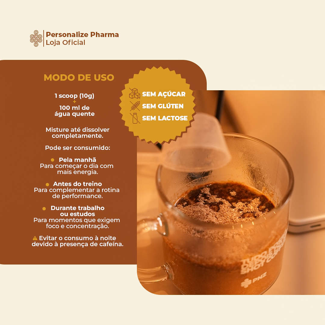 Shot Coffee - Sabor Original - 300g