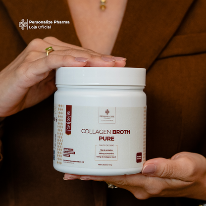 Collagen Broth - Caldo de osso - Rende 10 porções