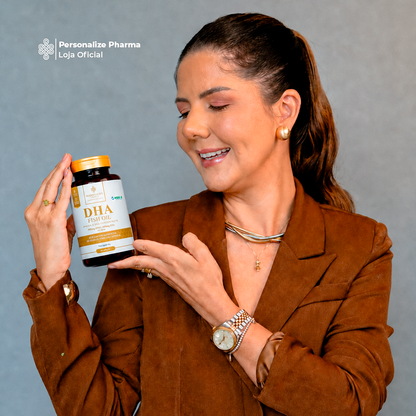 DHA ÔMEGA 3 - DHA 500mg / EPA 200mg por cápsula  60 cápsulas