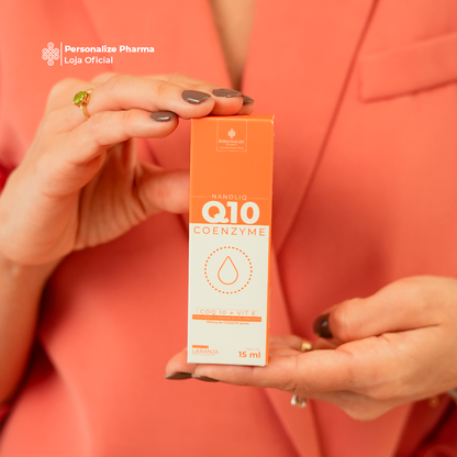 COENZIMA Q10 NANOLIQ - Sua dose de vitalidade – 15 ml – sabor laranja