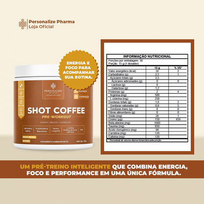 Shot Coffee - Sabor Original - 300g