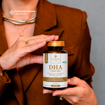 DHA ÔMEGA 3 - DHA 500mg / EPA 200mg por cápsula  60 cápsulas