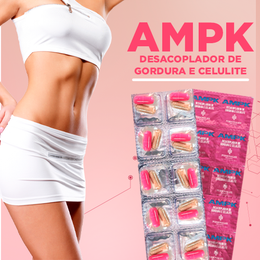 AMPK - Desacoplador De Gordura e Celulite - 30 Packs (60 cáps.)