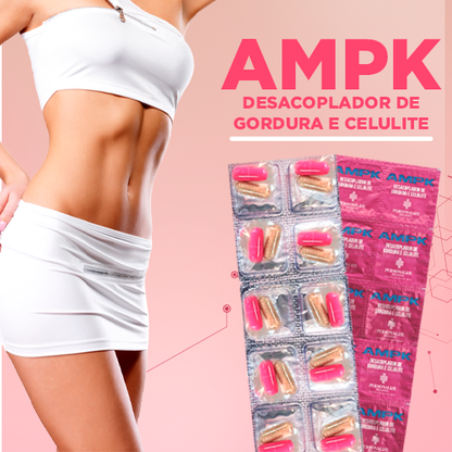 AMPK - Desacoplador De Gordura e Celulite - 30 Packs (60 cáps.)