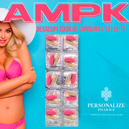 Combo 2 AMPK  - Desacoplador De Gordura e Celulite