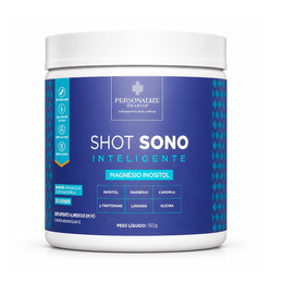 Shot Sono Inteligente - Magnésio Inositol - Rende 30 dias - Sabor Maracujá com camomila