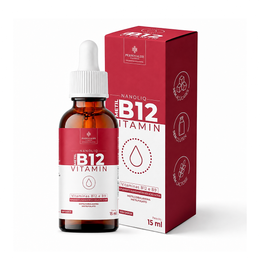 VITAMINA B12 NANOLIQ - Sua dose de bem-estar – 15 ml – sem sabor