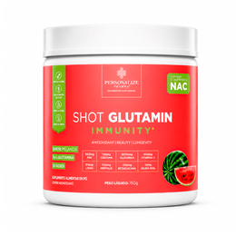 Shot Glutamin Immunity com NAC - Sabor Melancia - 150g
