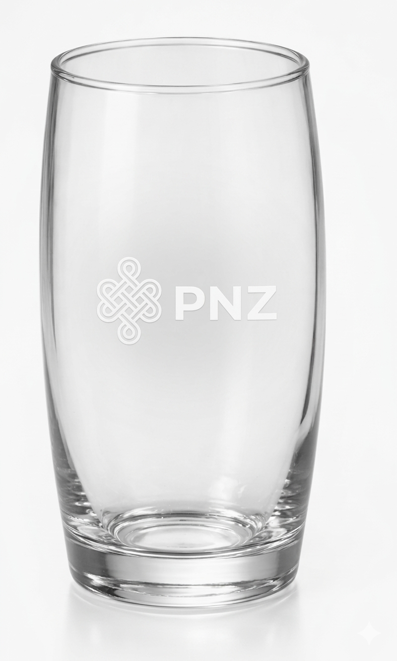 Copo de vidro PNZ - Edição limitada