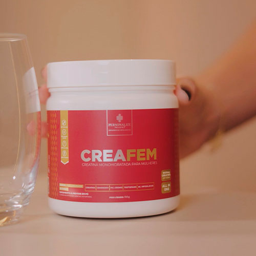 Creafem - A creatina rosa para mulher - Rende 30 doses