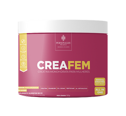 Creafem - A creatina rosa para mulher - Rende 30 doses