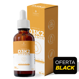 VITAMINA D3K2 NANOLIQ - Sua dose de imunidade – 15 ml – sabor laranja