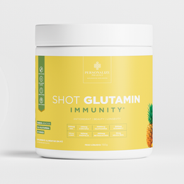 Shot Glutamin Immunity com NAC - Sabor Abacaxi- Rende 30 dias