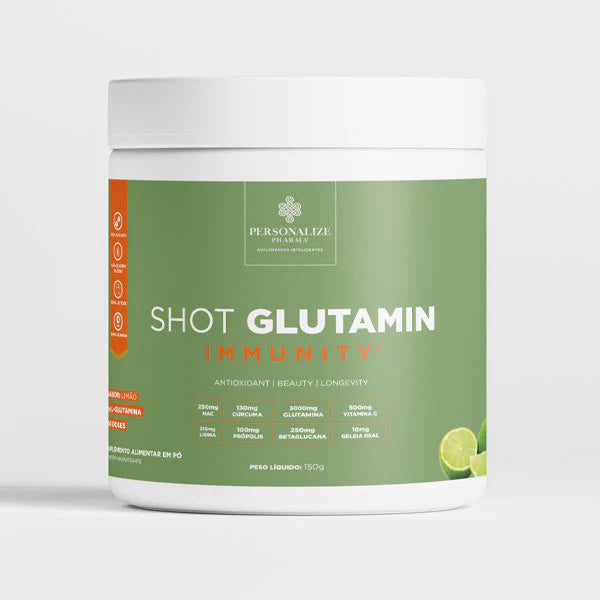 Shot Glutamin Immunity com NAC - 150g (teste)