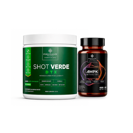 Dupla Infalivel - Ampk + Shot Verde Detox - Rende 30 dias