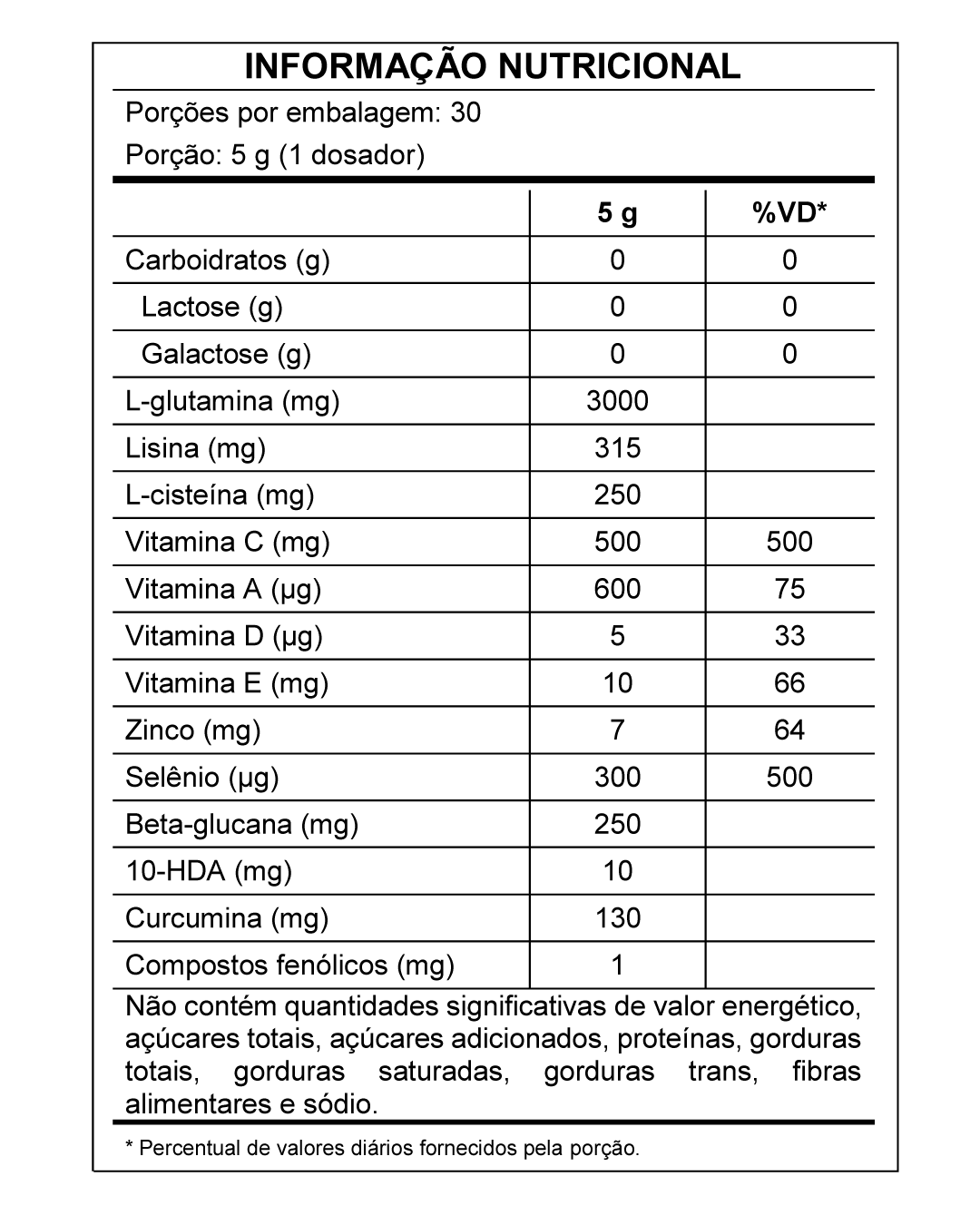 Combo 3 Shot Glutamin Immunity com NAC - 3 Unidades Sabor Abacaxi- Rende 90 dias