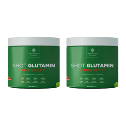 Combo 2 Shot Glutamin Immunity com NAC - Sabor Limão - Shot matinal completo e pronto - Rende 60 dias