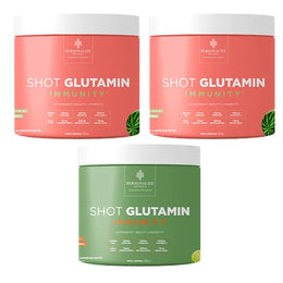 Combo 3 Shot Glutamin Immunity - 2 Unidades Sabor Melancia + 1 Unidade Sabor Limão - Rende 90 dias