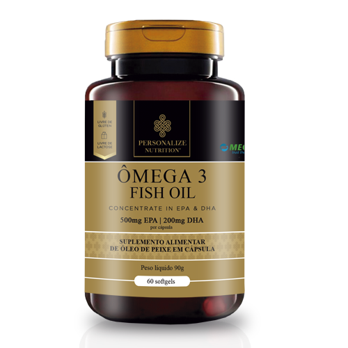 Combo Ômega 3 - 2 unidades- EPA 500mg / DHA 200mg por cápsula - 60 cápsulas