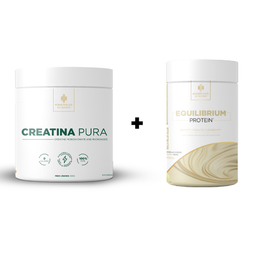 Plano equilíbrio + FORÇA - Creatina Pura + Equilibrium Protein