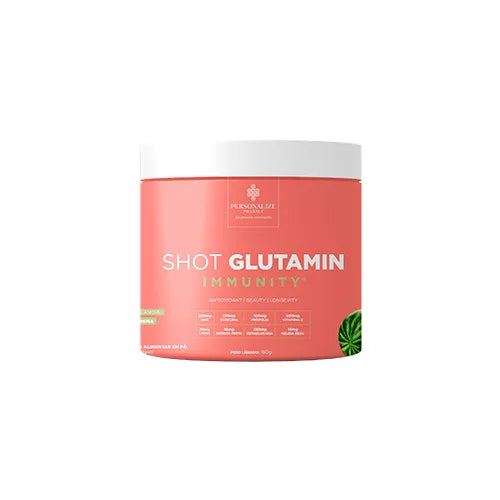Shot Glutamin Immunity com NAC - Sabor Melancia - Rende 30 dias