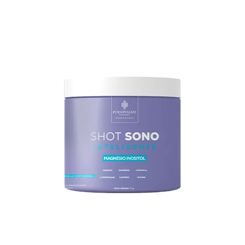 Shot Sono Inteligente - Magnésio Inositol - Rende 30 dias - Sabor Maracujá com camomila